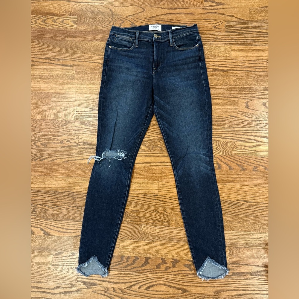 Frame Le High Skinny